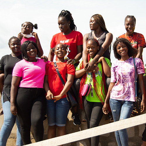 Girls looking forward to college